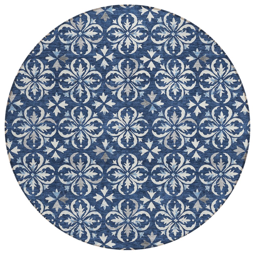 Chantille ACN930 Blue 8' x 8' Rug. Picture 1