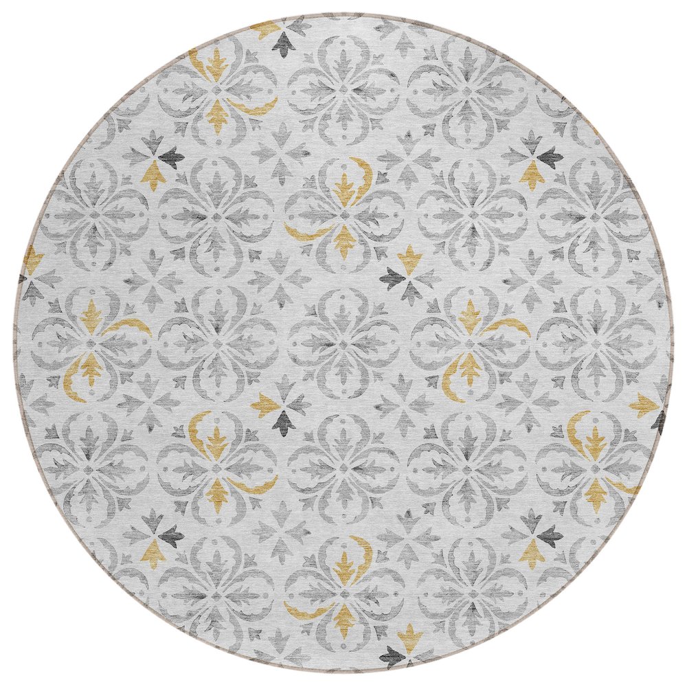 Chantille ACN930 Gray 8' x 8' Rug. Picture 1