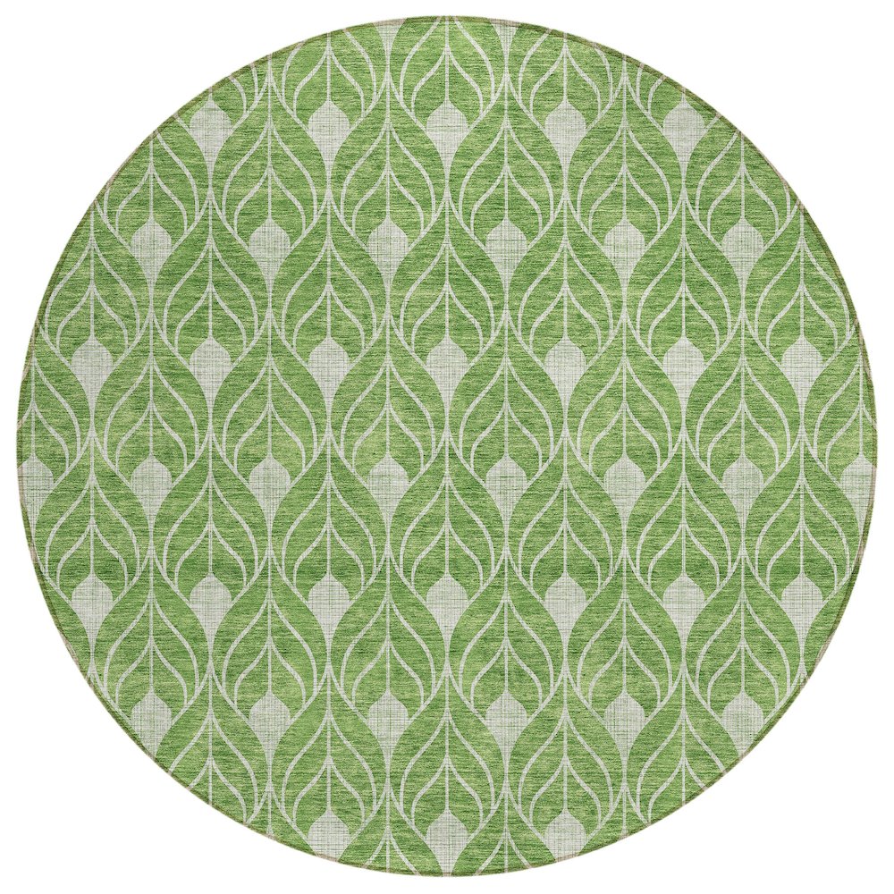 Chantille ACN931 Green 8' x 8' Rug. Picture 1