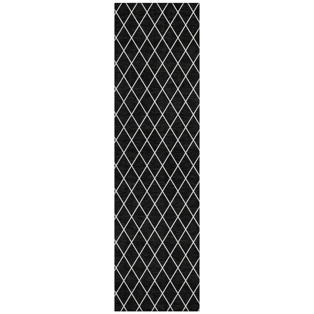 Chantille ACN932 Black 2'3" x 7'6" Rug. Picture 1