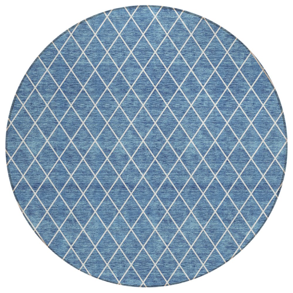 Chantille ACN932 Blue 8' x 8' Rug. Picture 1