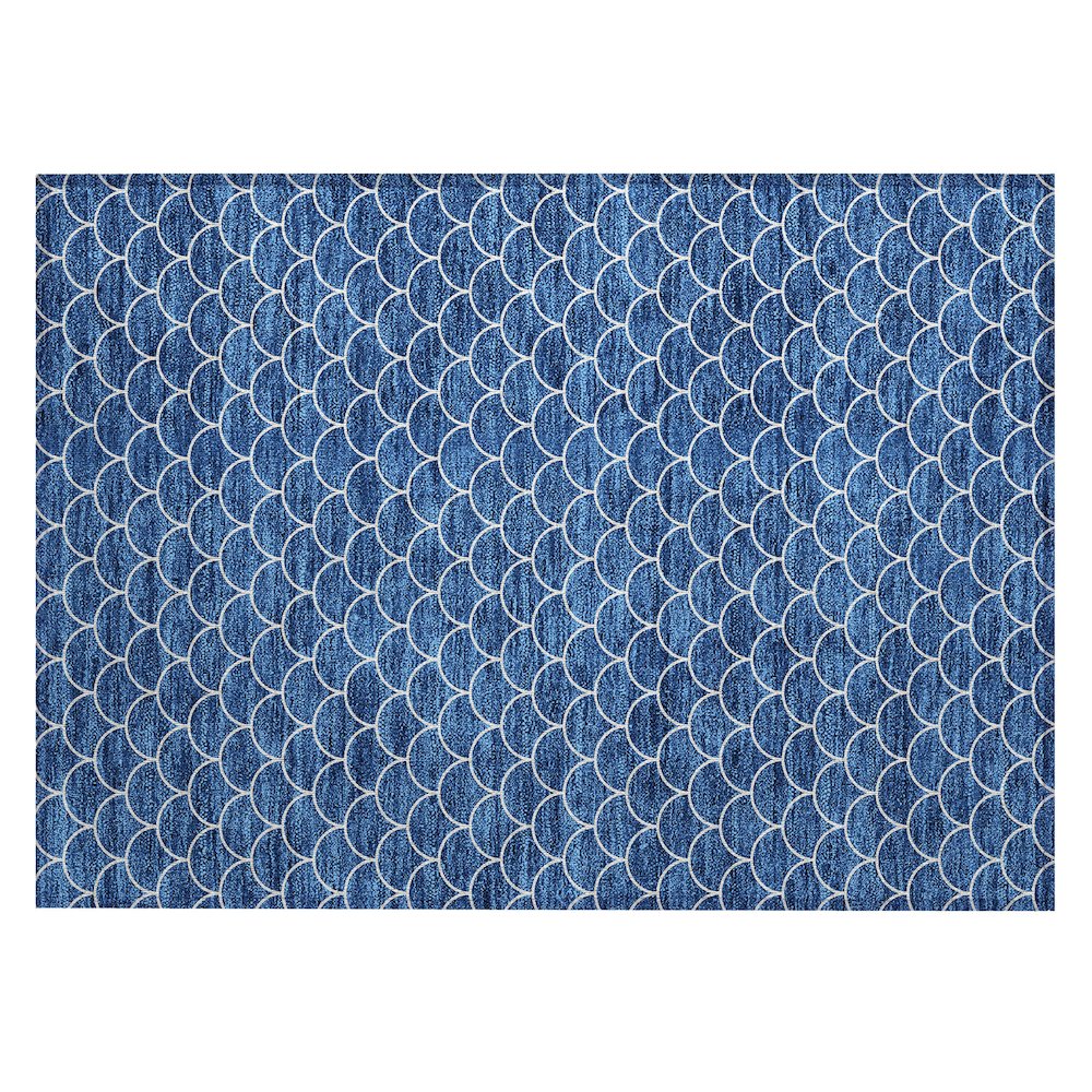 Chantille ACN933 Blue 1'8" x 2'6" Rug. Picture 1