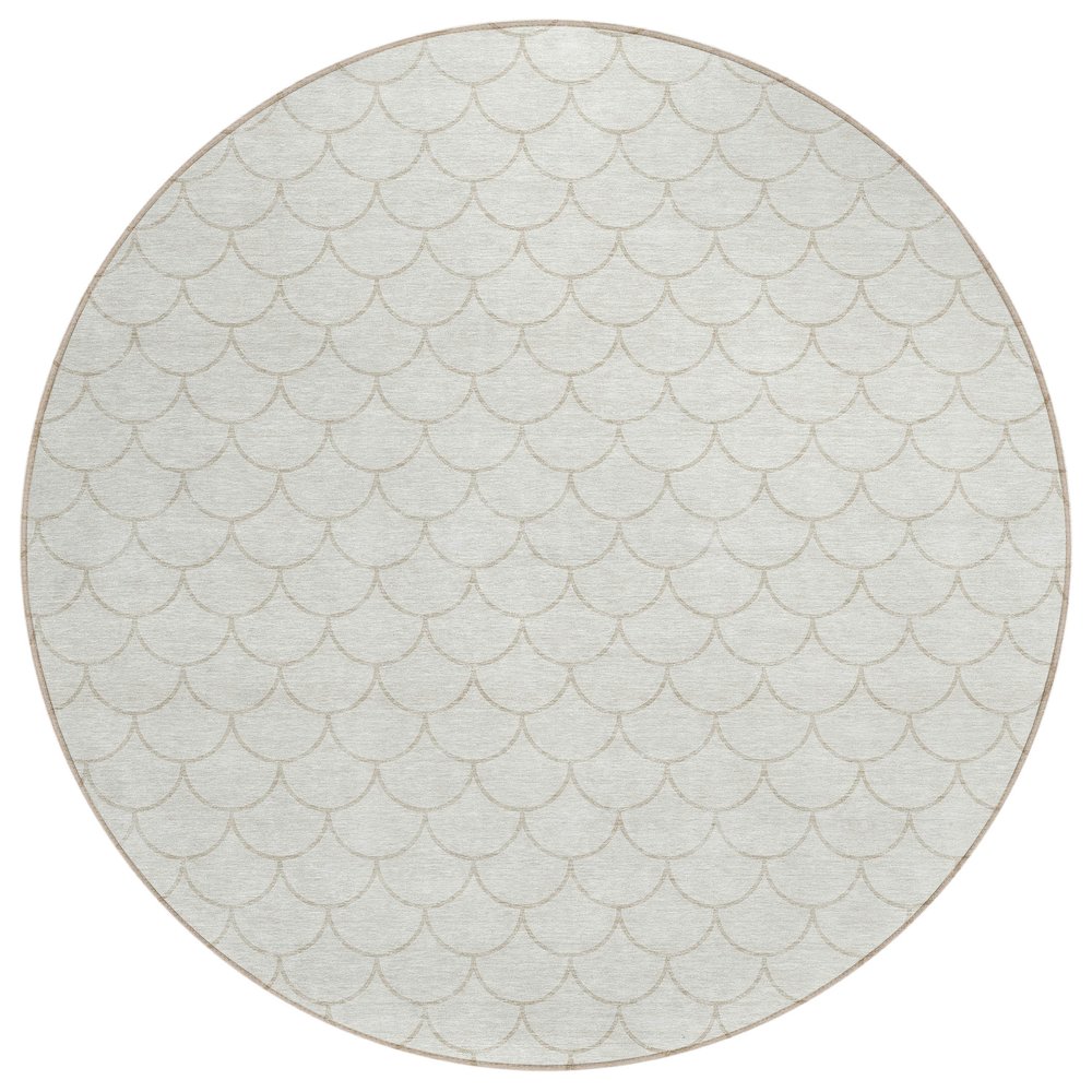 Chantille ACN933 Ivory 8' x 8' Rug. Picture 1