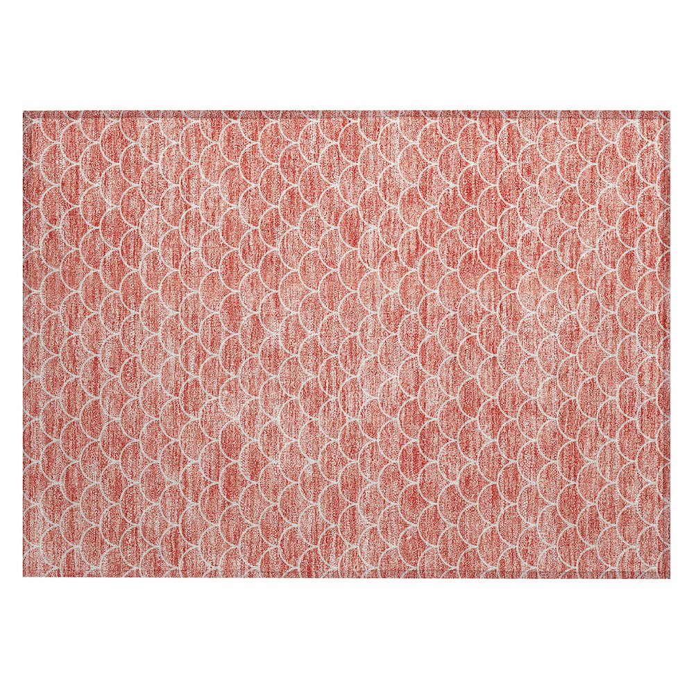 Chantille ACN933 Orange 1'8" x 2'6" Rug. Picture 1