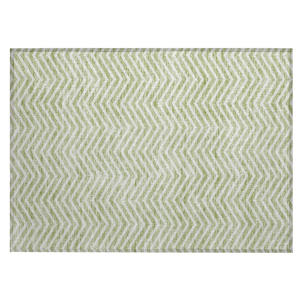 Chantille ACN934 Green 1'8" x 2'6" Rug. Picture 1