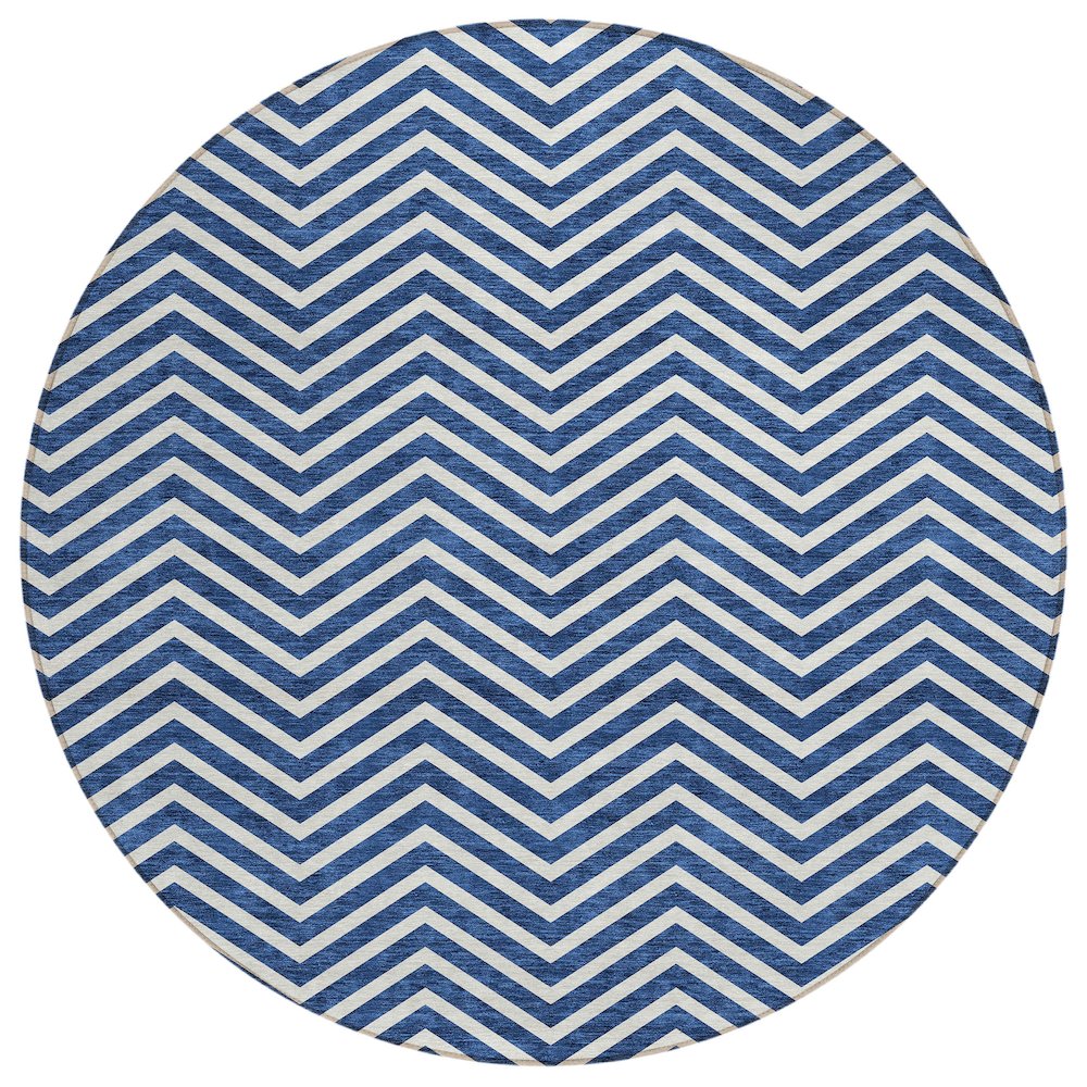 Chantille ACN934 Blue 8' x 8' Rug. Picture 1