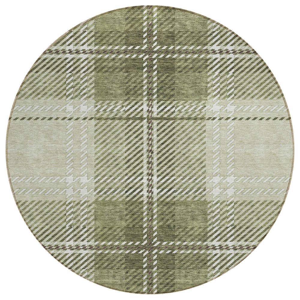 Chantille ACN935 Green 8' x 8' Rug. Picture 1