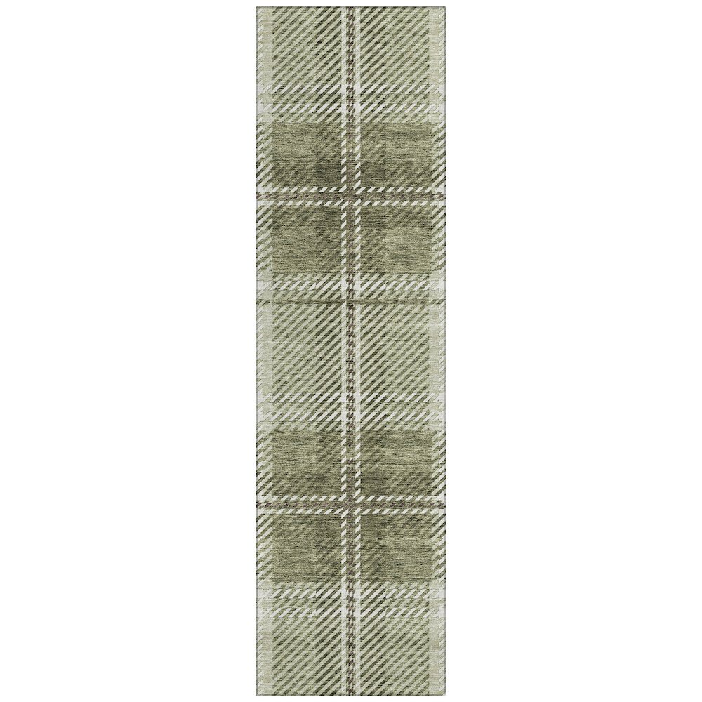 Chantille ACN935 Green 2'3" x 7'6" Rug. Picture 1
