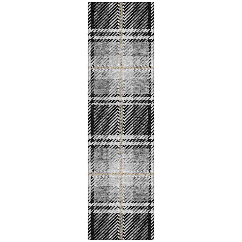 Chantille ACN935 Black 2'3" x 7'6" Rug. Picture 1