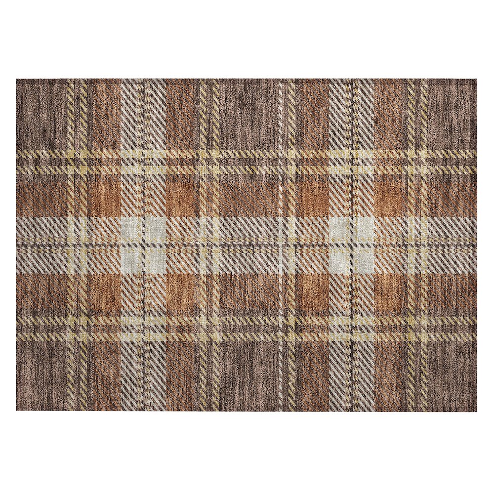 Chantille ACN935 Brown 1'8" x 2'6" Rug. Picture 1