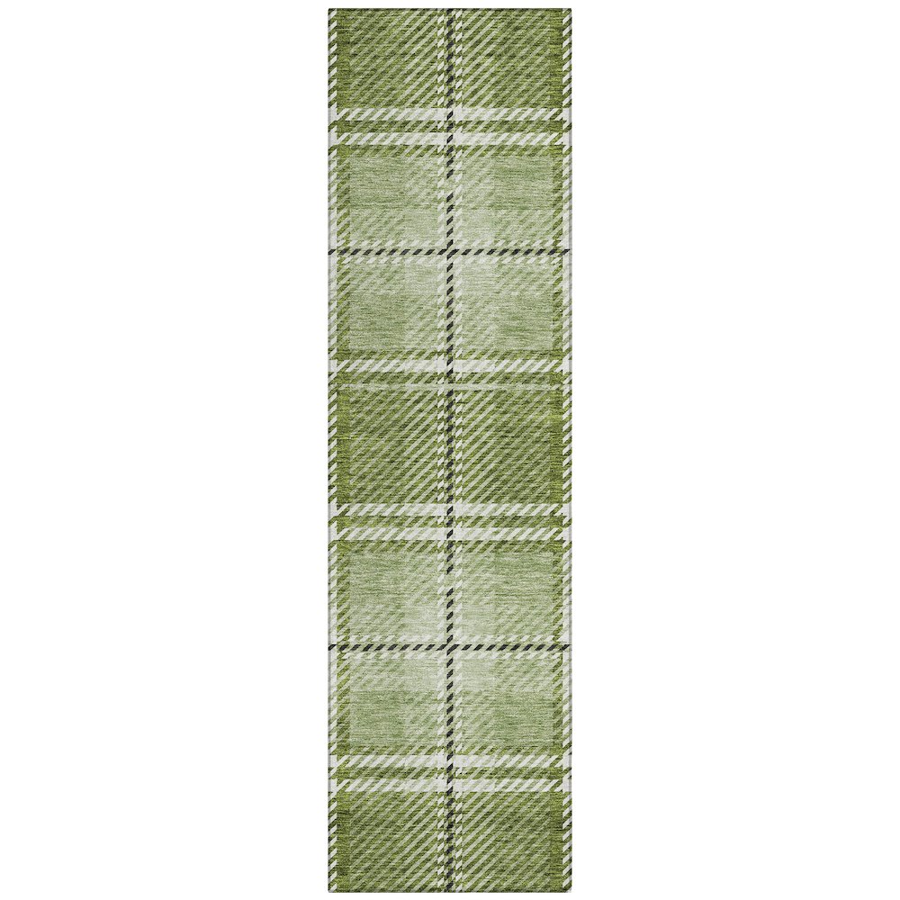 Chantille ACN935 Green 2'3" x 7'6" Rug. Picture 1