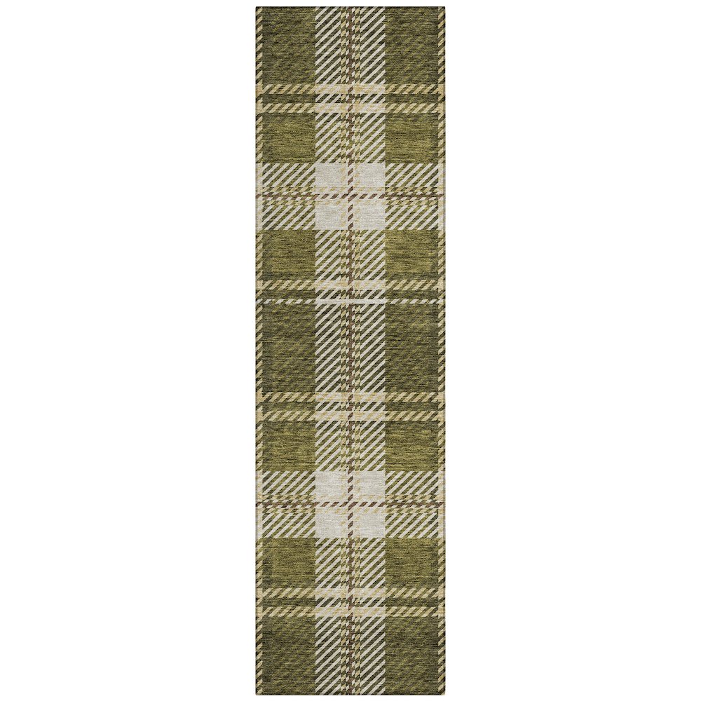 Chantille ACN935 Green 2'3" x 7'6" Rug. Picture 1