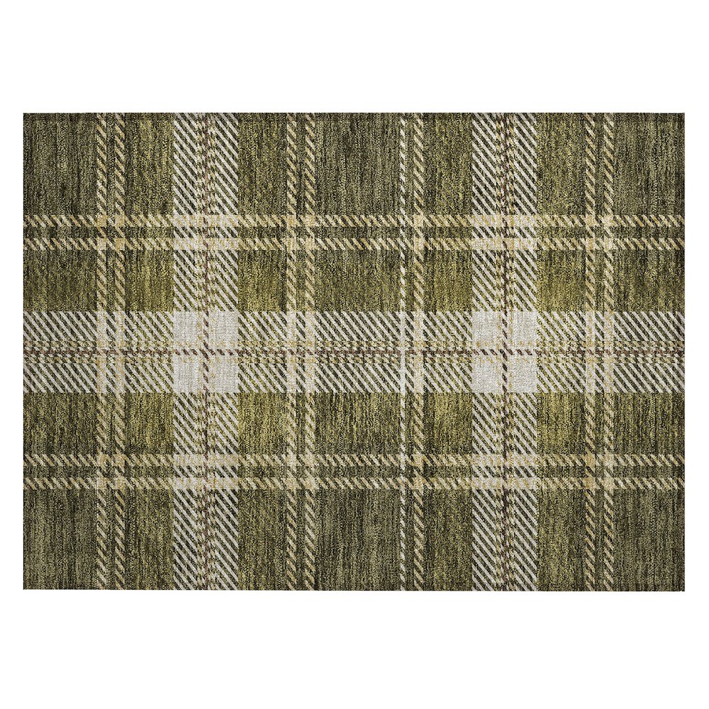 Chantille ACN935 Green 1'8" x 2'6" Rug. Picture 1