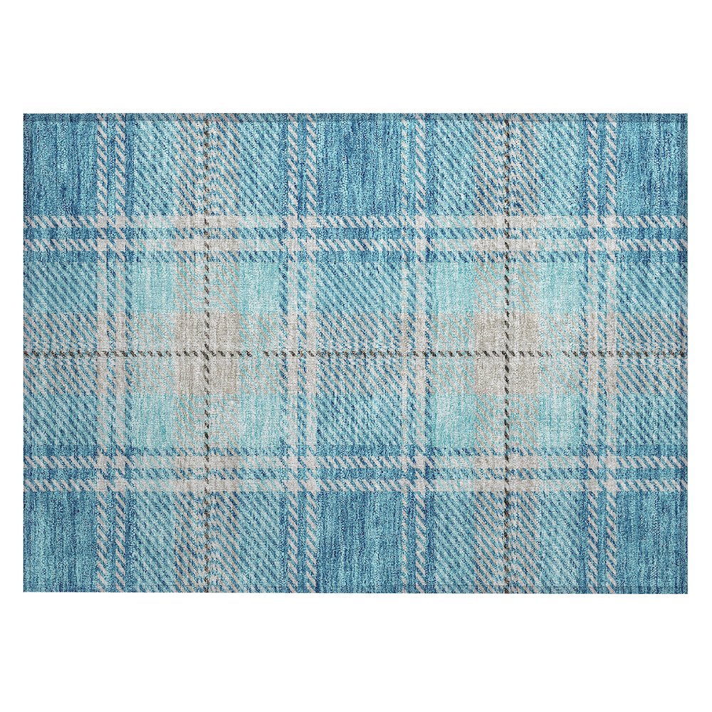 Chantille ACN935 Teal 1'8" x 2'6" Rug. Picture 1