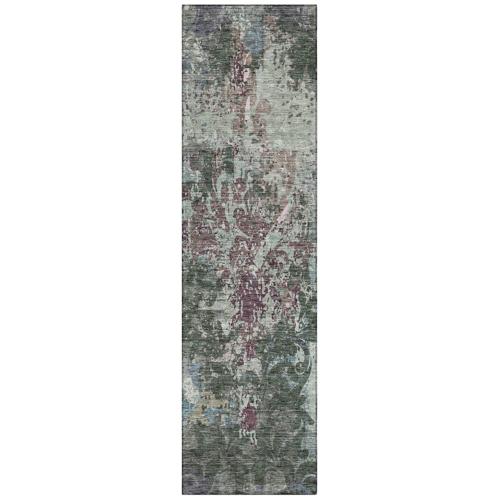 Chantille ACN936 Green 2'3" x 7'6" Rug. Picture 1