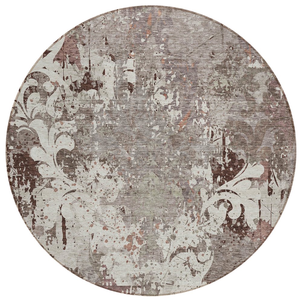 Chantille ACN936 Brown 8' x 8' Rug. Picture 1
