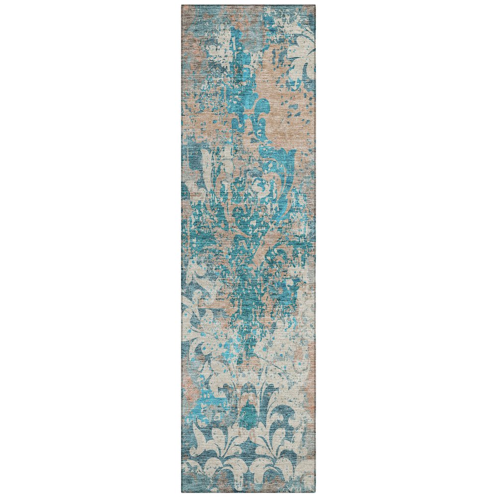 Chantille ACN936 Teal 2'3" x 7'6" Rug. Picture 1