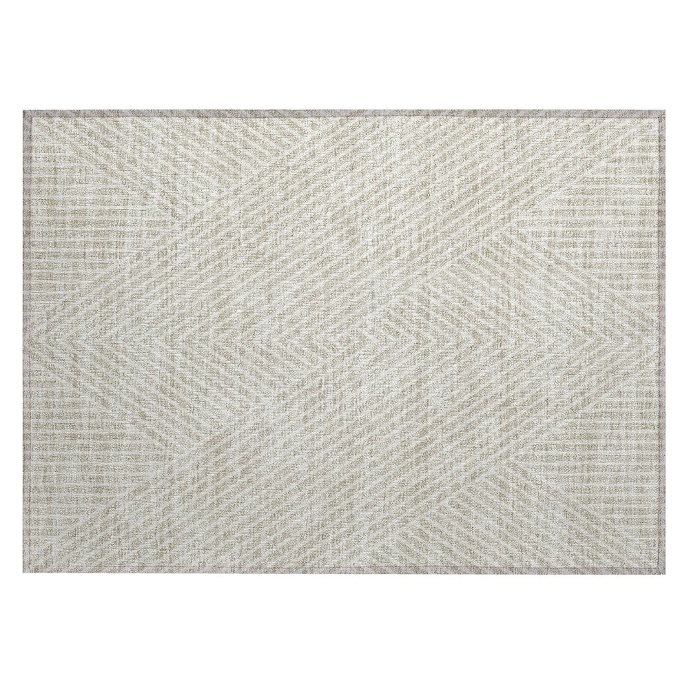 Chantille ACN937 Brown 1'8" x 2'6" Rug. Picture 1