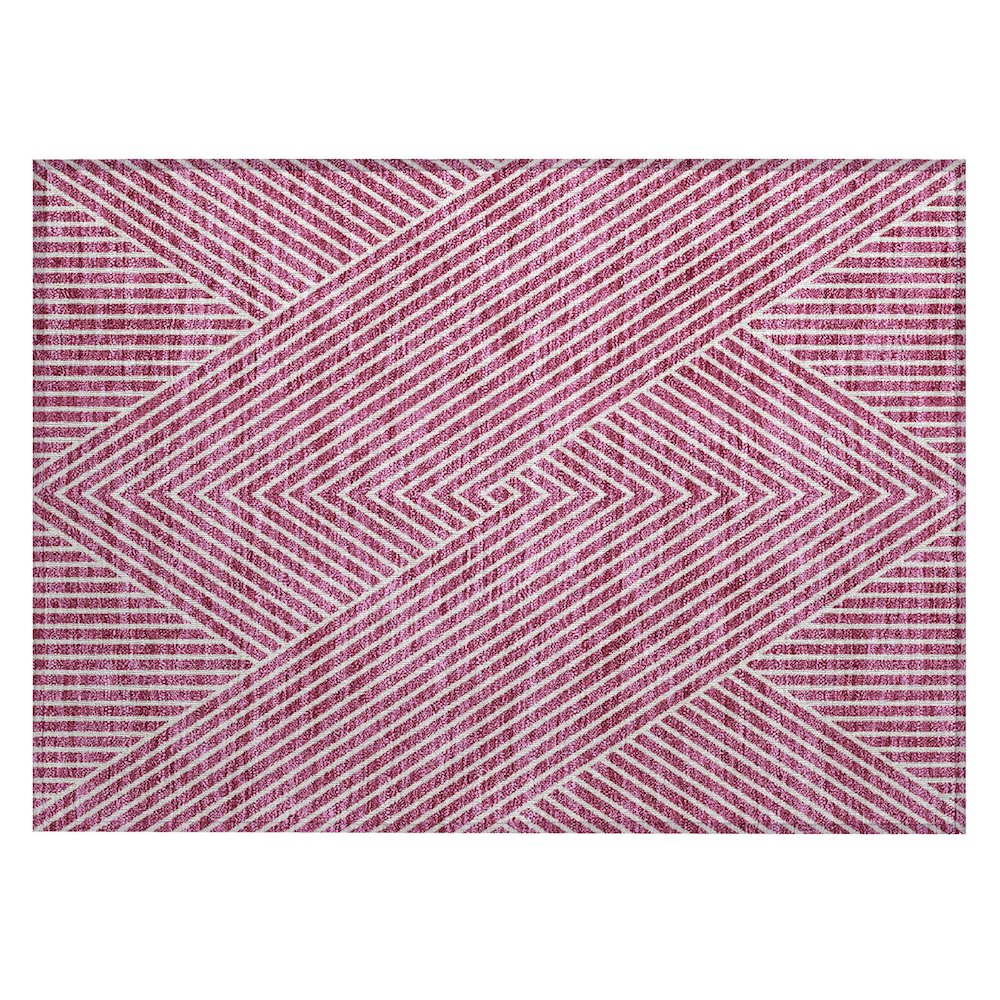 Chantille ACN937 Pink 1'8" x 2'6" Rug. Picture 1