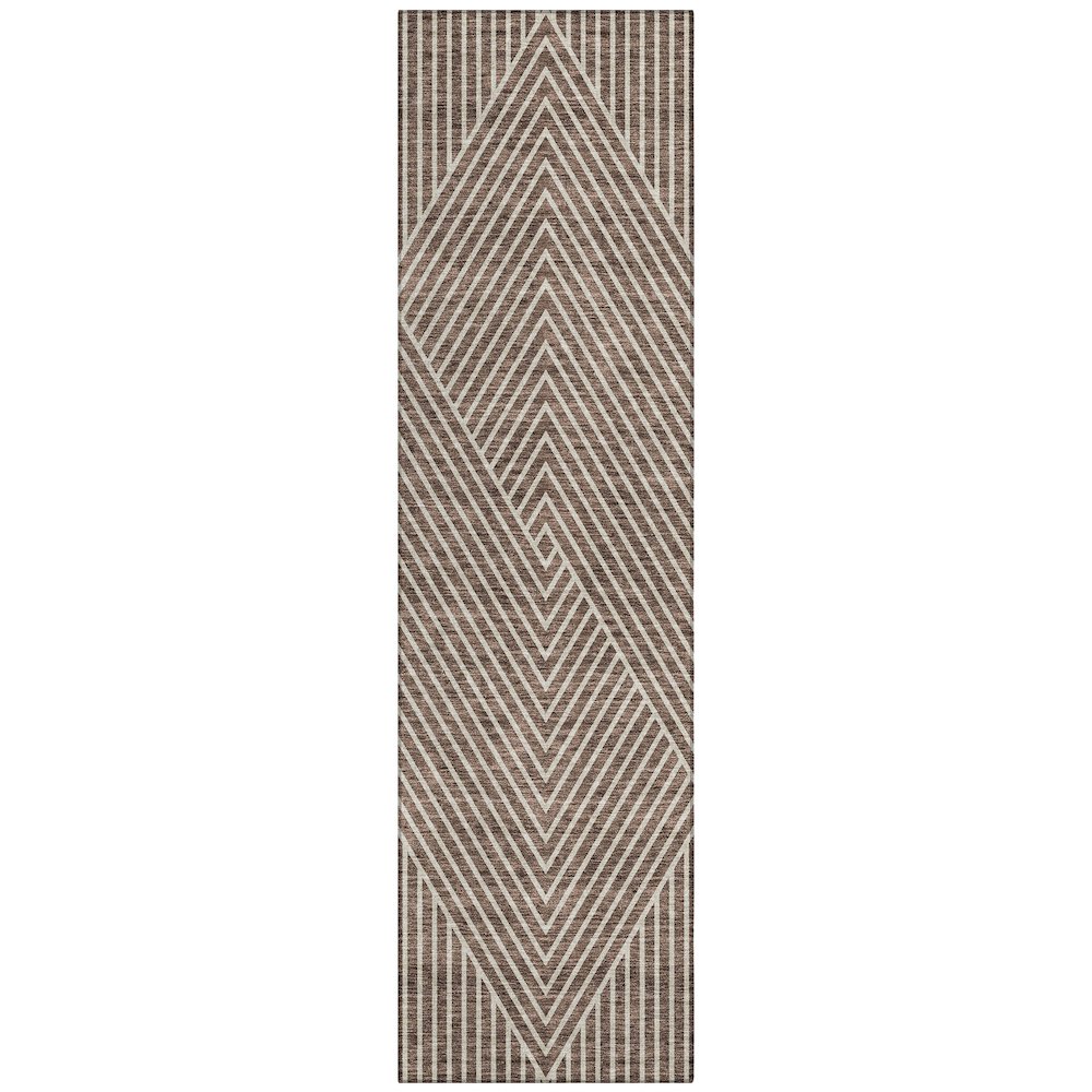 Chantille ACN937 Brown 2'3" x 7'6" Rug. Picture 1