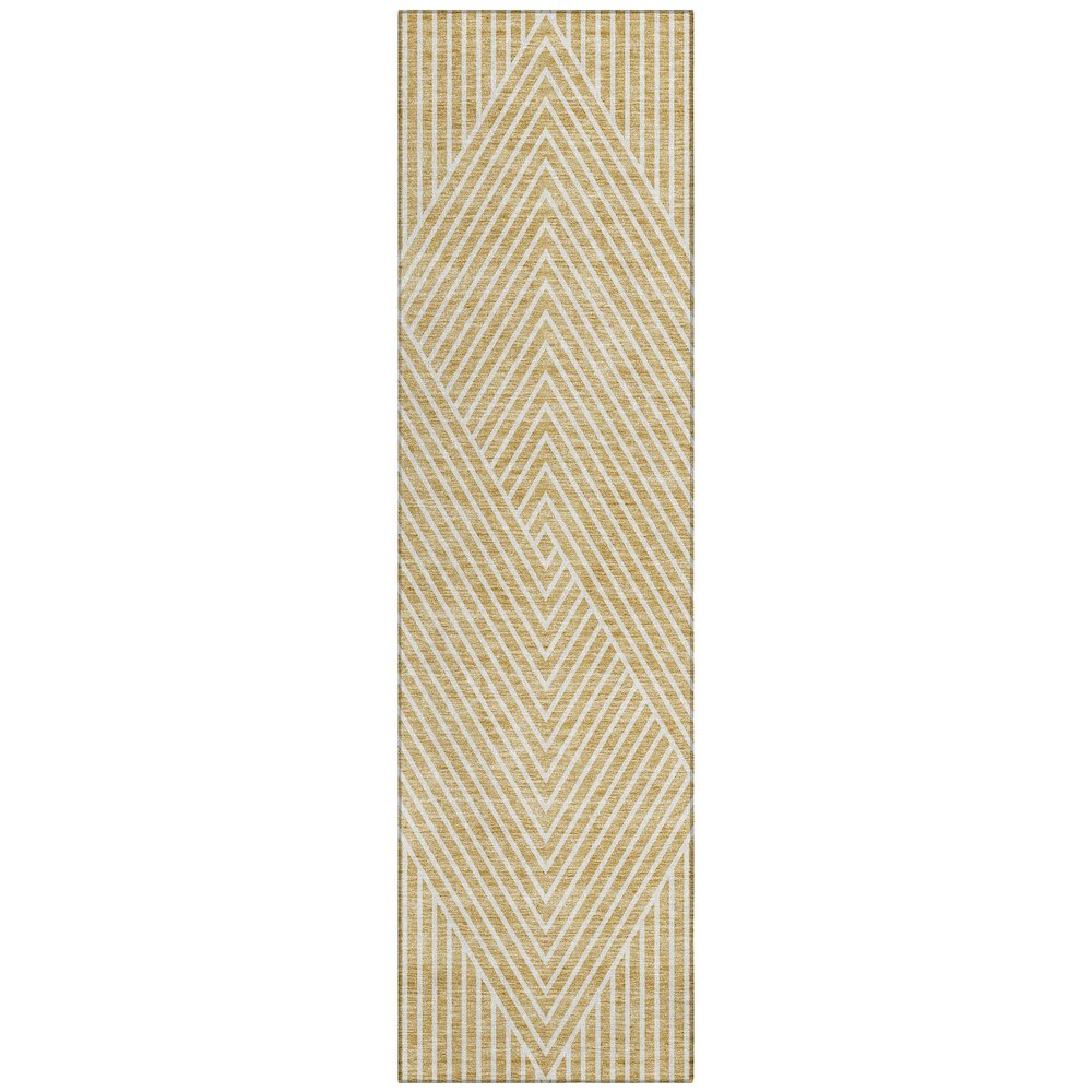 Chantille ACN937 Gold 2'3" x 7'6" Rug. Picture 1