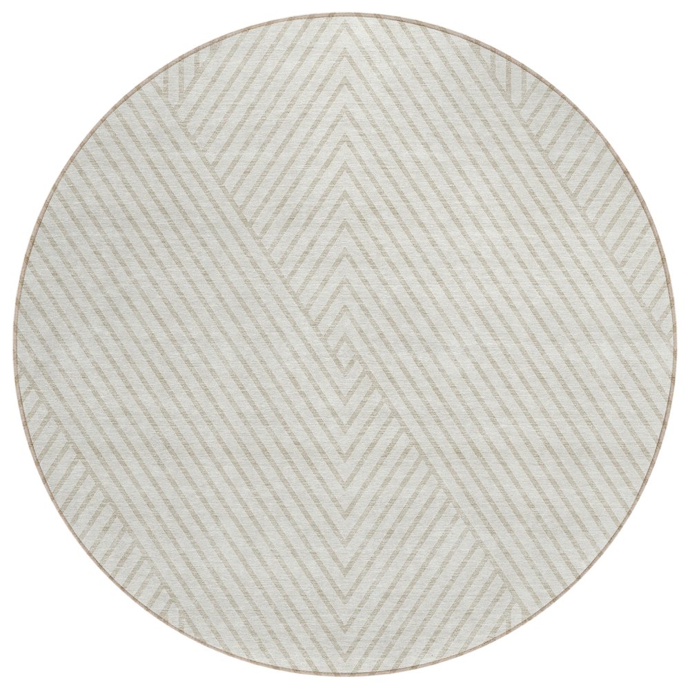 Chantille ACN937 Ivory 8' x 8' Rug. Picture 1