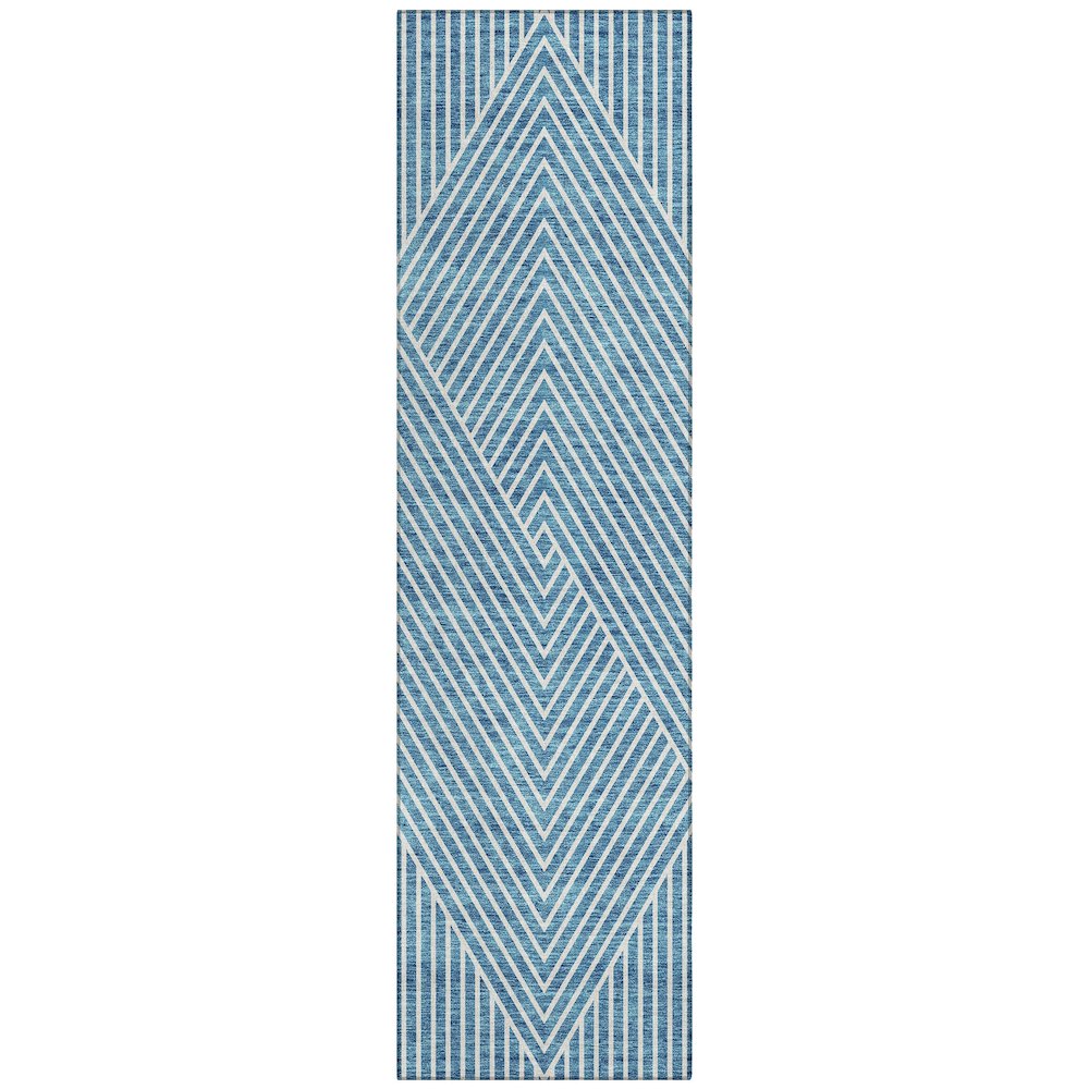 Chantille ACN937 Teal 2'3" x 7'6" Rug. Picture 1
