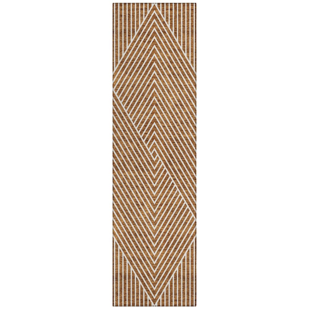 Chantille ACN937 Orange 2'3" x 7'6" Rug. Picture 1