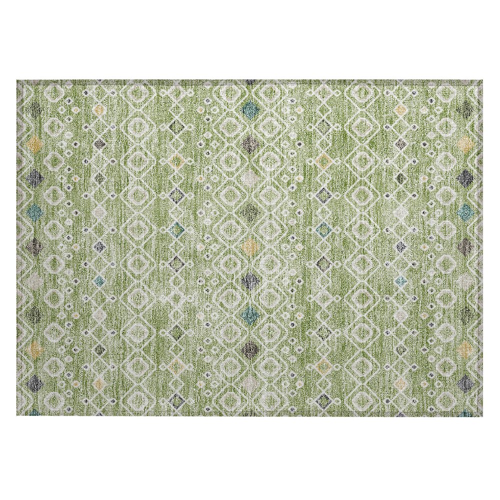 Chantille ACN938 Green 1'8" x 2'6" Rug. Picture 1