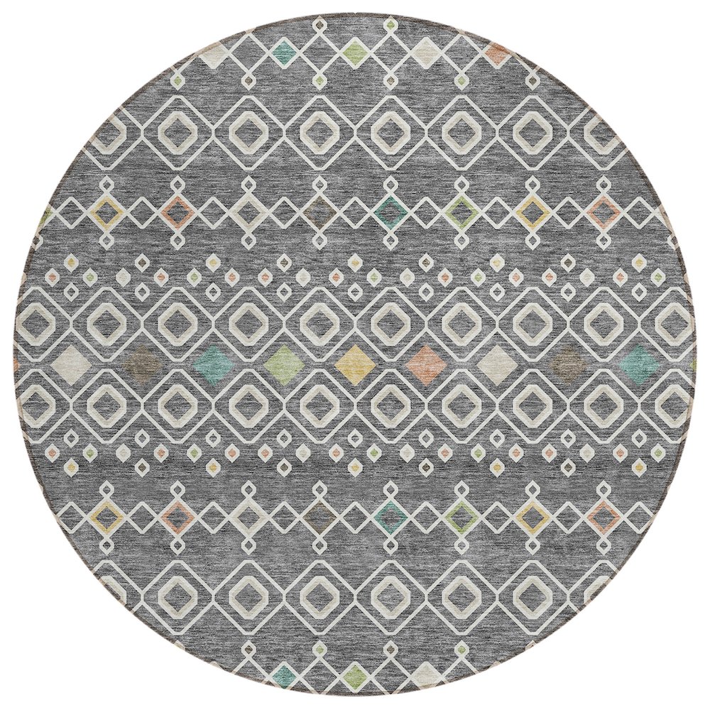 Chantille ACN938 Gray 8' x 8' Rug. Picture 1