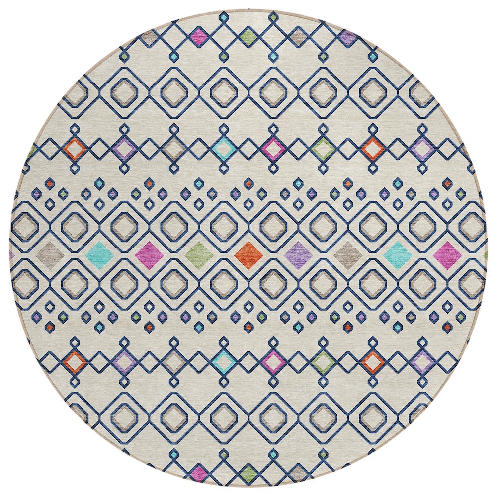 Chantille ACN938 Ivory 8' x 8' Rug. Picture 1