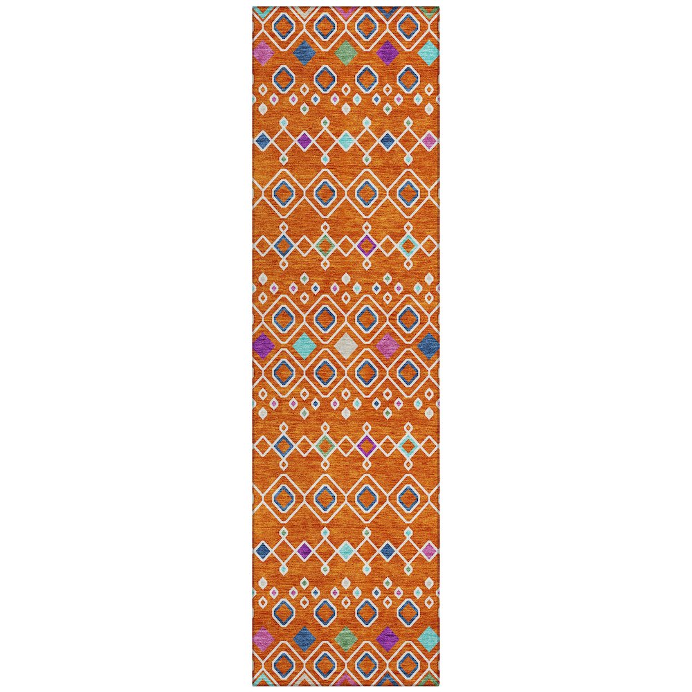 Chantille ACN938 Orange 2'3" x 7'6" Rug. Picture 1