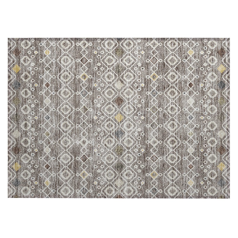 Chantille ACN938 Brown 1'8" x 2'6" Rug. Picture 1