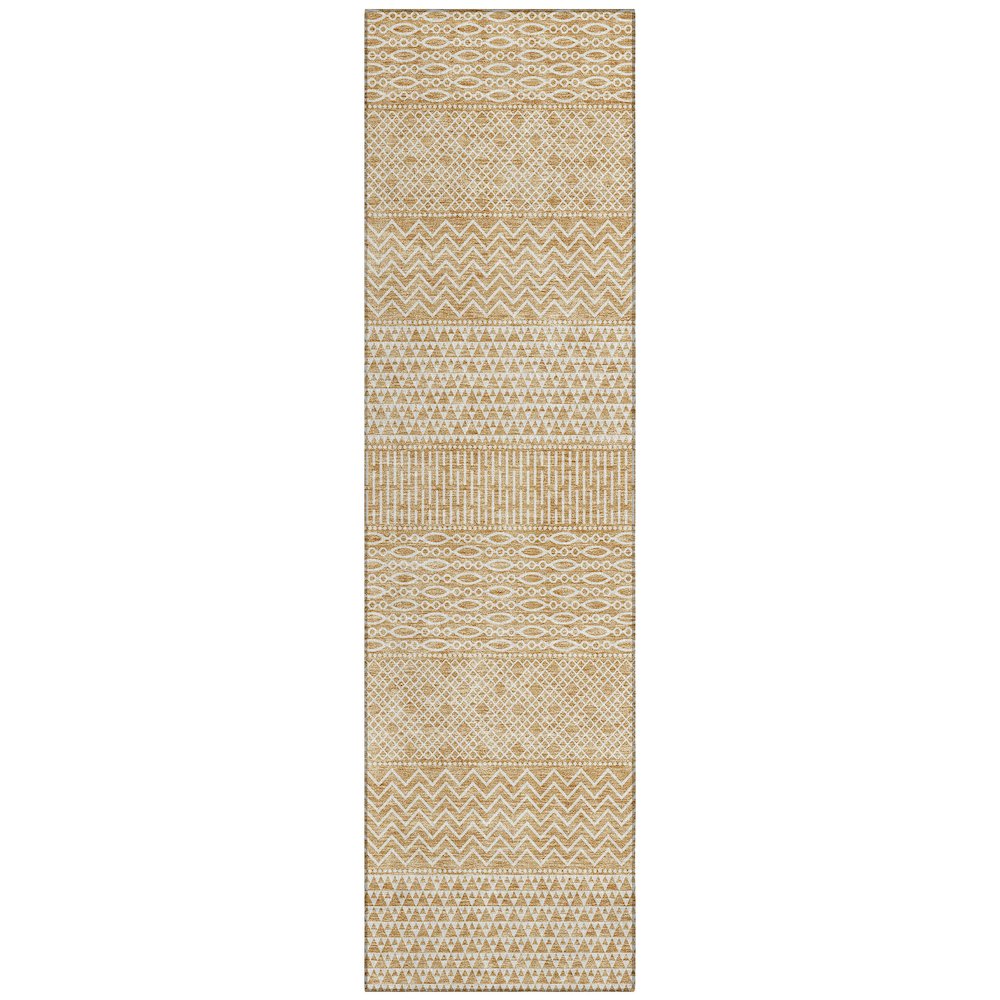 Chantille ACN939 Gold 2'3" x 7'6" Rug. Picture 1