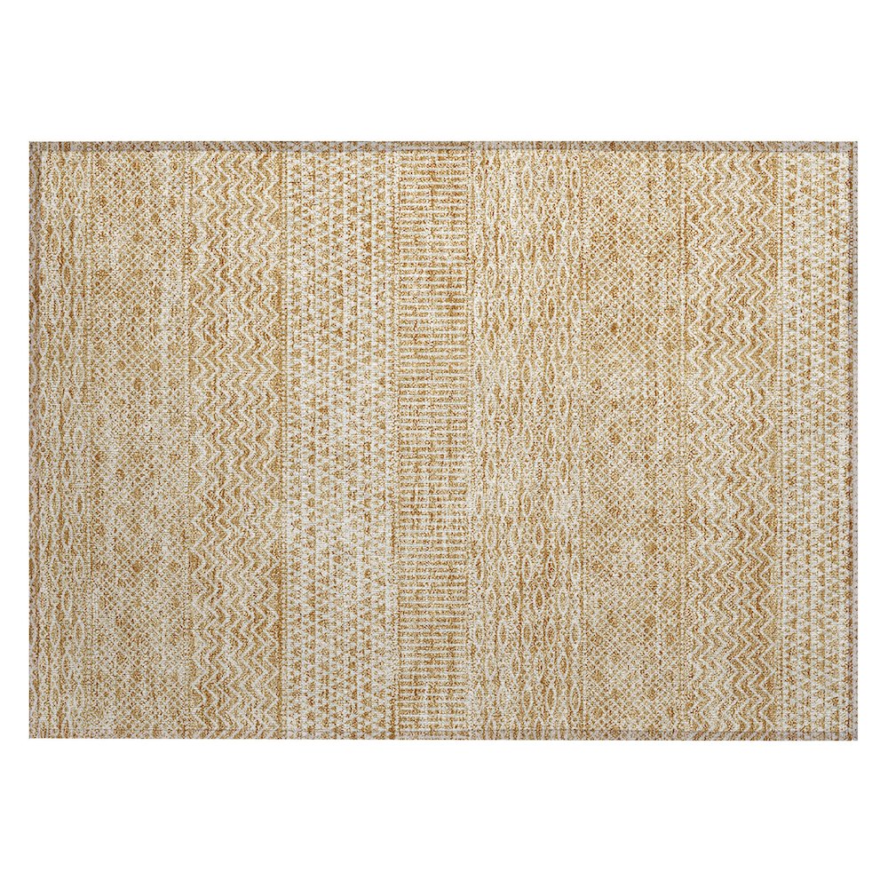 Chantille ACN939 Gold 1'8" x 2'6" Rug. Picture 1