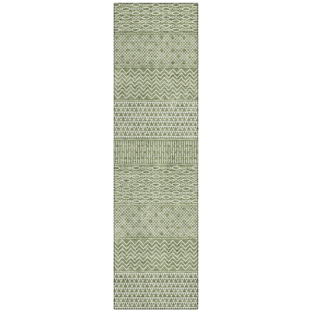 Chantille ACN939 Green 2'3" x 7'6" Rug. Picture 1