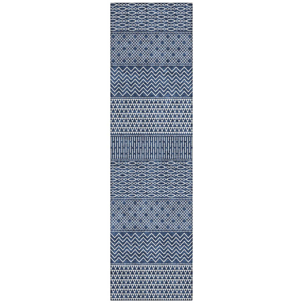 Chantille ACN939 Blue 2'3" x 7'6" Rug. Picture 1