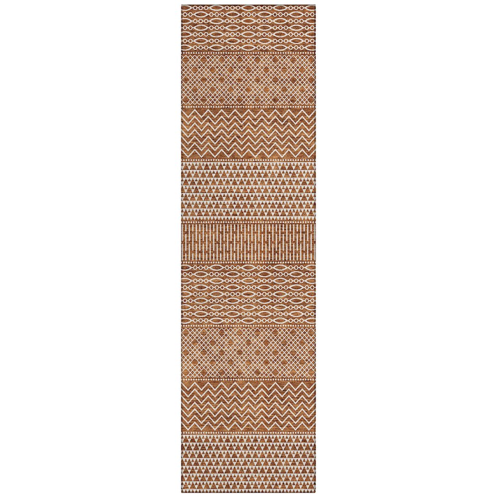 Chantille ACN939 Orange 2'3" x 7'6" Rug. Picture 1