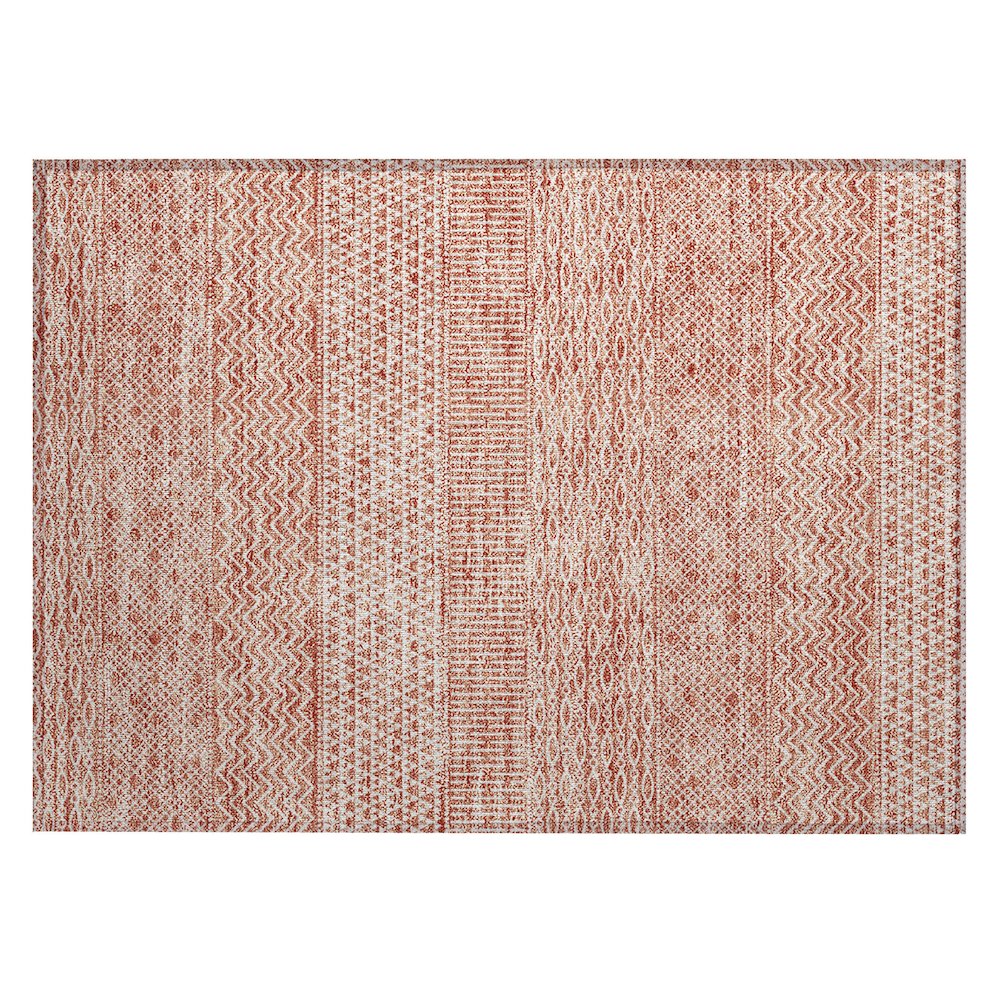 Chantille ACN939 Orange 1'8" x 2'6" Rug. Picture 1