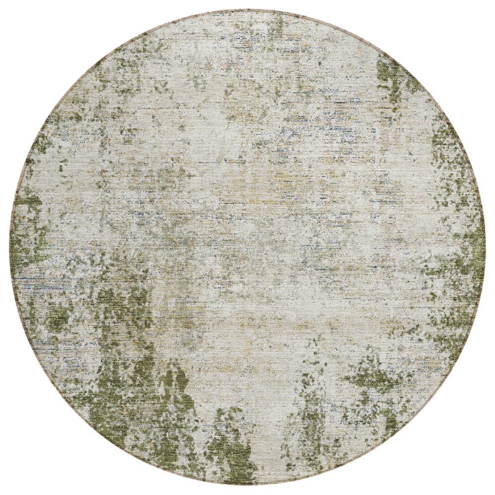 Chantille ACN940 Green 8' x 8' Rug. Picture 1