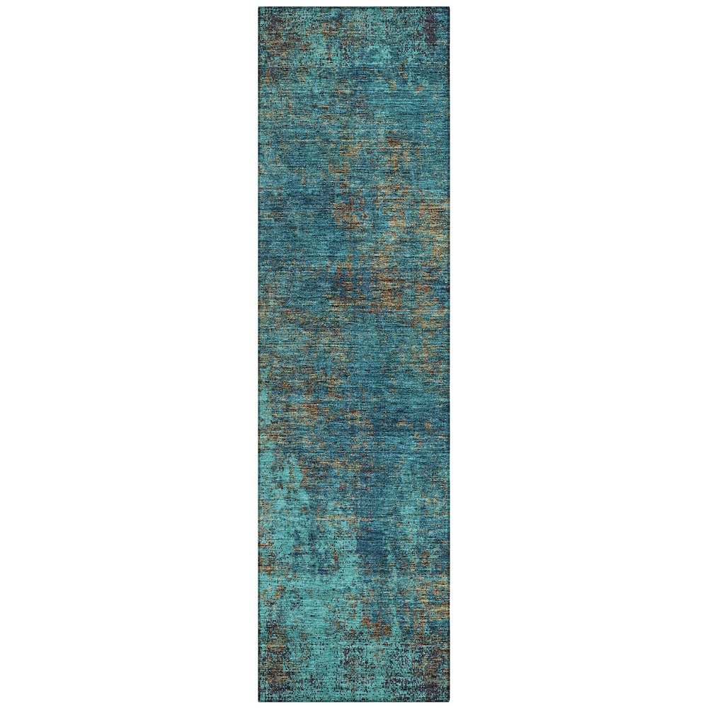 Chantille ACN940 Teal 2'3" x 7'6" Rug. Picture 1
