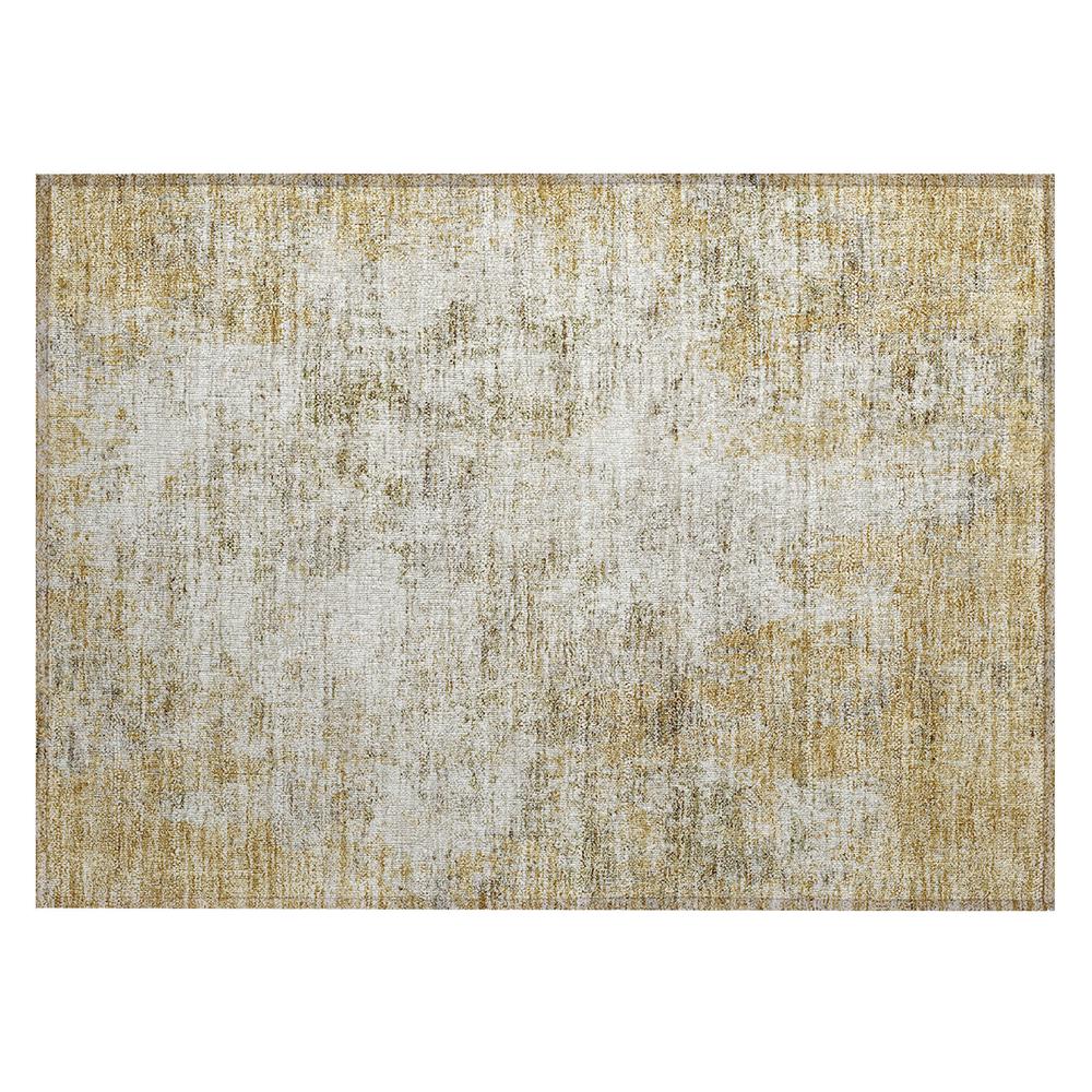 Chantille ACN940 Gold 1'8" x 2'6" Rug. Picture 1