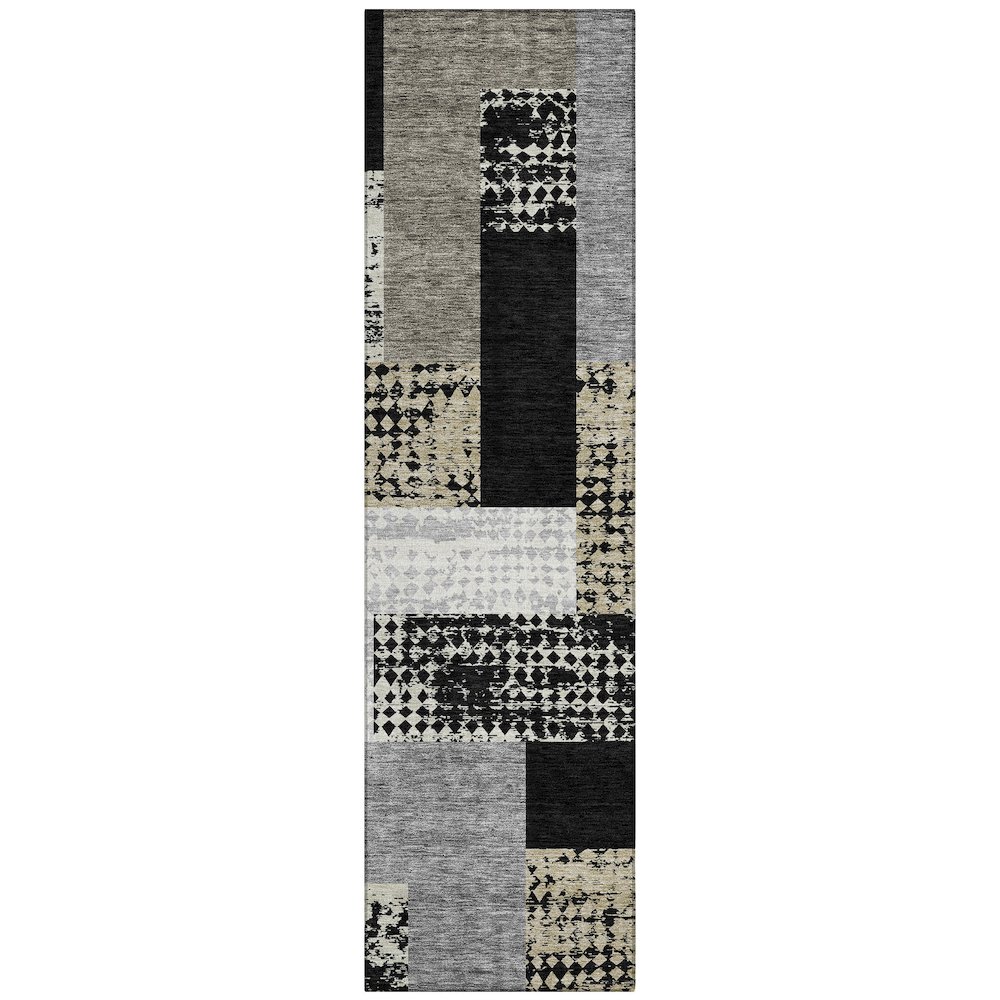 Chantille ACN941 Black 2'3" x 7'6" Rug. Picture 1