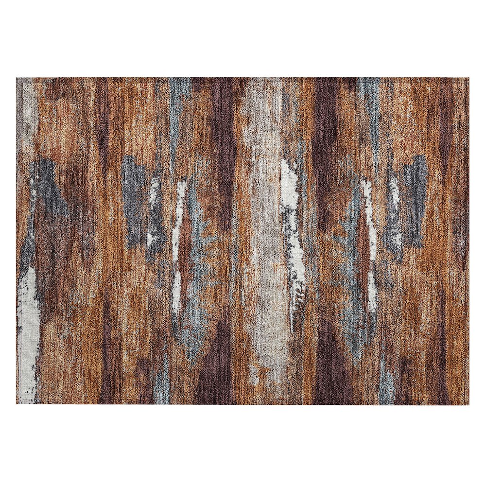Chantille ACN942 Orange 1'8" x 2'6" Rug. Picture 1