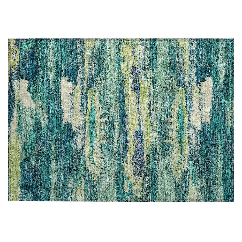 Chantille ACN942 Green 1'8" x 2'6" Rug. Picture 1