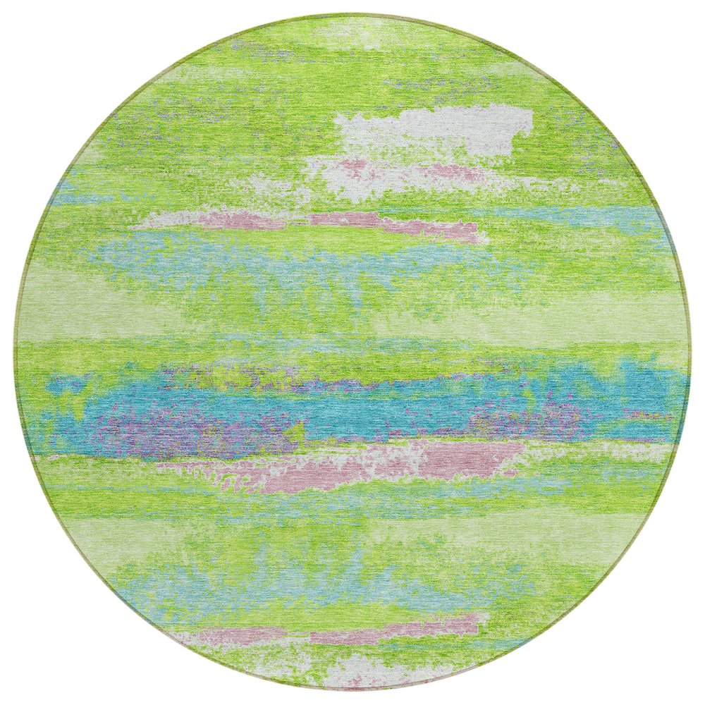 Chantille ACN942 Green 8' x 8' Rug. Picture 1