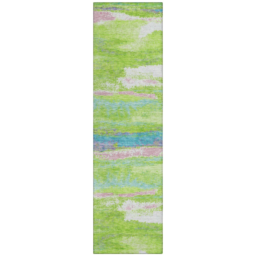 Chantille ACN942 Green 2'3" x 7'6" Rug. Picture 1