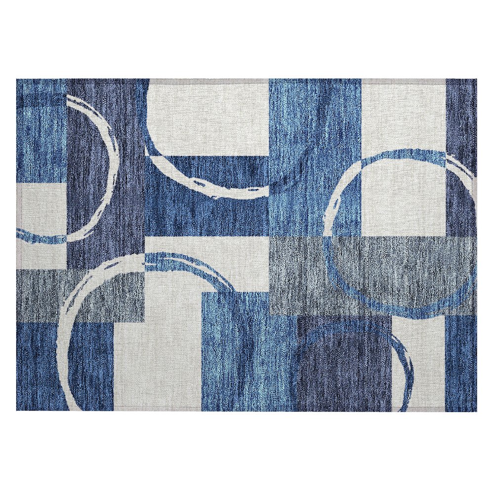 Chantille ACN943 Blue 1'8" x 2'6" Rug. Picture 1