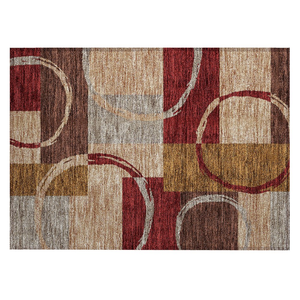 Chantille ACN943 Gold 1'8" x 2'6" Rug. Picture 1