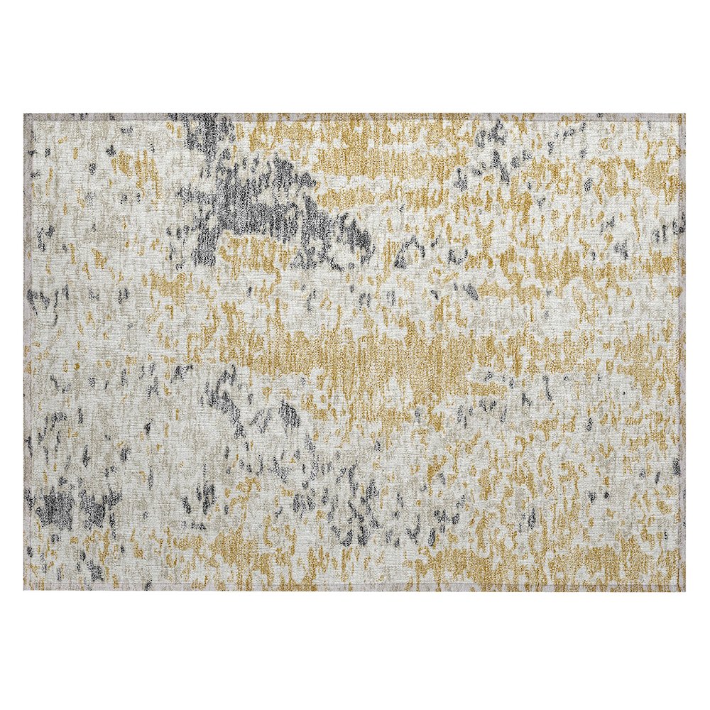 Chantille ACN944 Gold 1'8" x 2'6" Rug. Picture 1